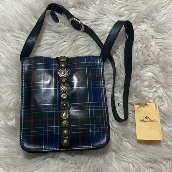 NWT PATRICIA NASH LEATHER VENEZIA CROSSBODY POUCH - Picture 5 of 11
